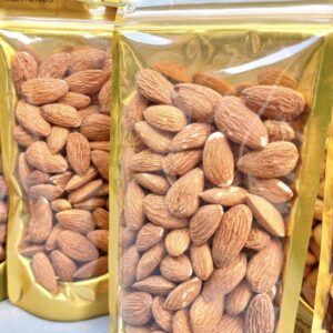 Whole roasted almond nuts